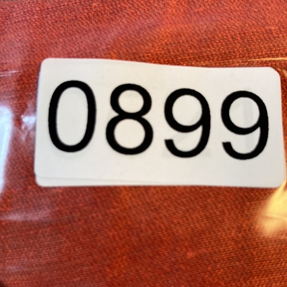 Tesori Linen Tunic Button Up Top Orange Shimmer S Old Money Resortwear Longline - Picture 11 of 12